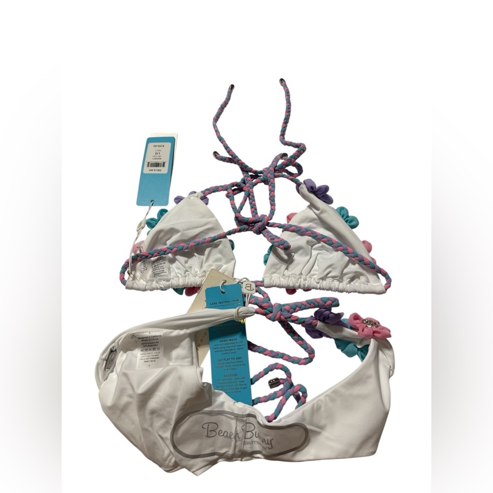 Beach Bunny Delilah Tri Bikini in Multi Colored - Picture 4 of 4